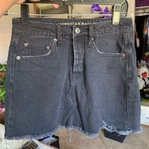 American Eagle denim mini skirt